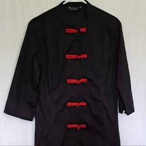 Women's Black Chef Jacket - Size S/M